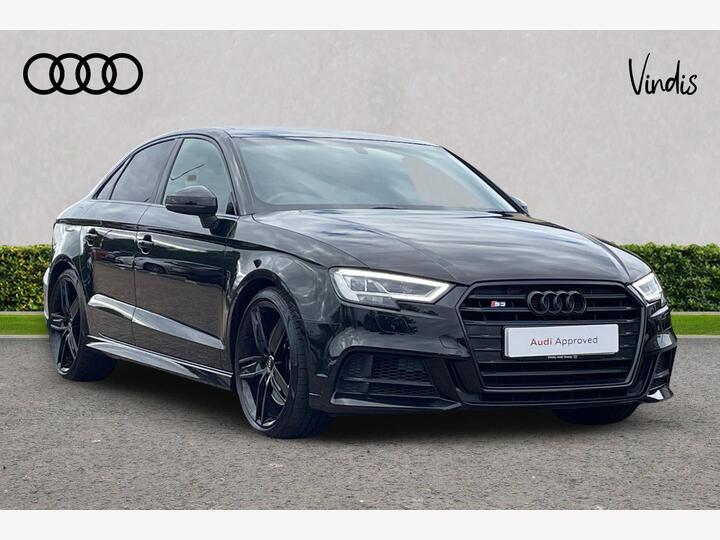 Audi S3 Saloon 2.0 TFSI Black Edition S Tronic Quattro Euro 6 (s/s) 4dr