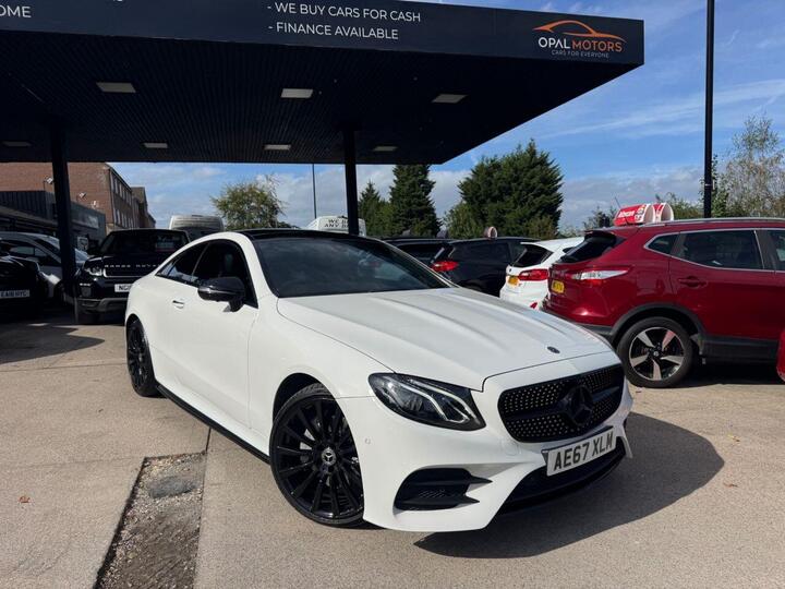 Mercedes-Benz E CLASS 2.0 E220d AMG Line (Premium) G-Tronic+ Euro 6 (s/s) 2dr