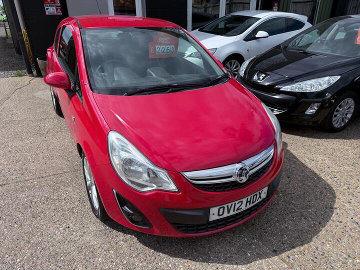 Vauxhall Corsa 1.2 16V Active Euro 5 3dr (A/C)