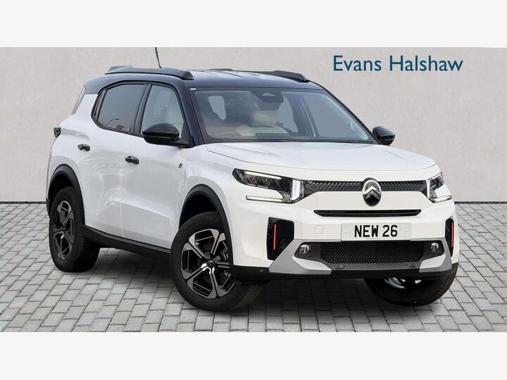 Citroen E-C3 ELECTRIC AIRCROSS HATCHBACK Standard Range 44kWh MAX Auto 5dr (7.4kW Charger) Citroen E-C3 ELECTRIC AIRCROSS HATCHBACK Standard Range 44kWh MAX Auto 5dr (7.4kW Charger)