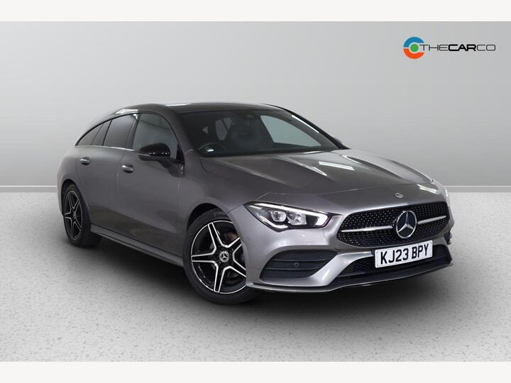 Mercedes-Benz CLA 1.3 CLA180h MHEV AMG Line (Premium) Shooting Brake 7G-DCT Euro 6 (s/s) 5dr Mercedes-Benz CLA 1.3 CLA180h MHEV AMG Line (Premium) Shooting Brake 7G-DCT Euro 6 (s/s) 5dr