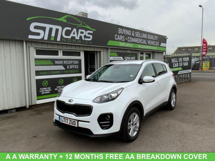 Kia SPORTAGE 1.7 CRDi 2 Euro 6 (s/s) 5dr