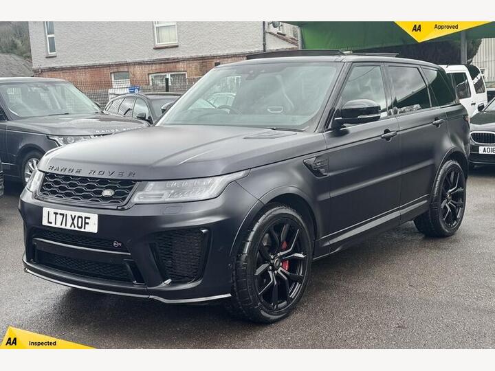 Land Rover Range Rover Sport 5.0 P575 V8 SVR Auto 4WD Euro 6 (s/s) 5dr Land Rover Range Rover Sport 5.0 P575 V8 SVR Auto 4WD Euro 6 (s/s) 5dr