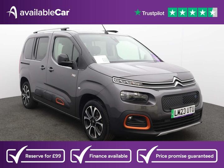 Citroen E-Berlingo 50kWh Flair XTR M Auto 5dr (7.4kW Charger) Citroen E-Berlingo 50kWh Flair XTR M Auto 5dr (7.4kW Charger)