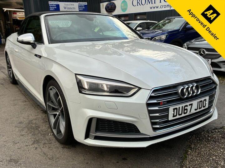 Audi S5 3.0 TFSI V6 Cabriolet Tiptronic Quattro Euro 6 (s/s) 2dr