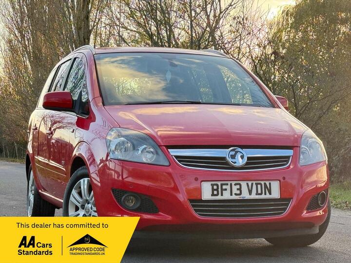 Vauxhall Zafira 1.8 16V Design Euro 5 5dr (SNav)