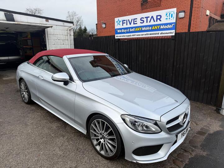 Mercedes-Benz C Class 2.1 C250d AMG Line Cabriolet G-Tronic+ Euro 6 (s/s) 2dr