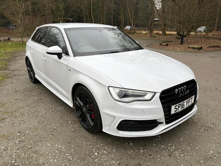 Audi A3 1.6 TDI S Line Sportback Euro 6 (s/s) 5dr (Nav)