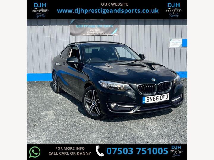 BMW 2 Series 1.5 218i Sport Euro 6 (s/s) 2dr BMW 2 Series 1.5 218i Sport Euro 6 (s/s) 2dr