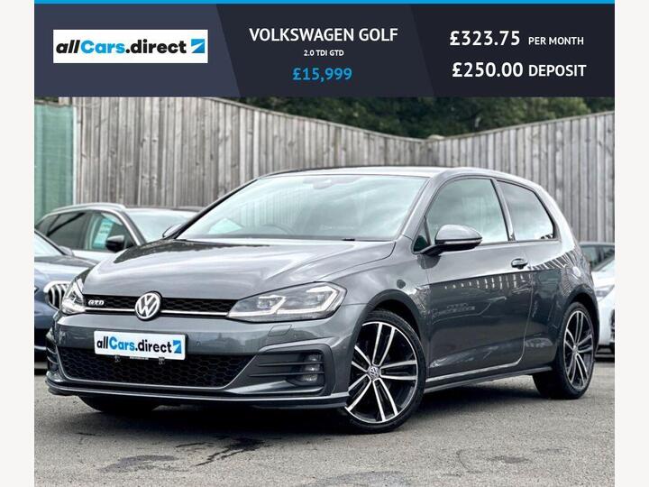 Volkswagen GOLF 2.0 TDI GTD DSG Euro 6 (s/s) 3dr