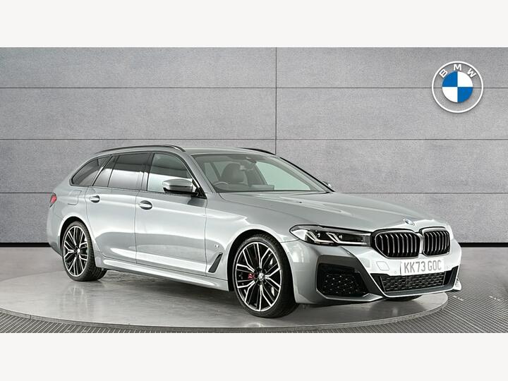 BMW 5 Series 2.0 520d MHT M Sport Touring Steptronic Euro 6 (s/s) 5dr BMW 5 Series 2.0 520d MHT M Sport Touring Steptronic Euro 6 (s/s) 5dr