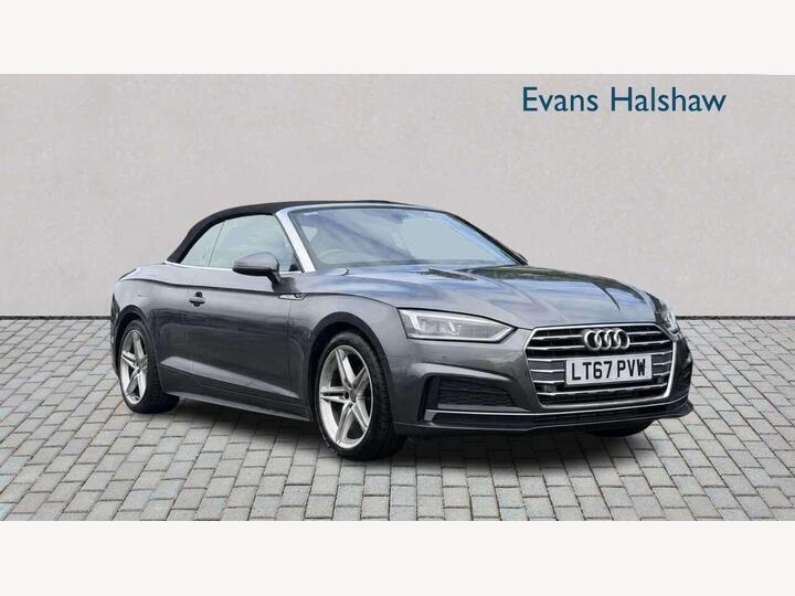 Audi A5 Cabriolet 2.0 TFSI S Line S Tronic Euro 6 (s/s) 2dr