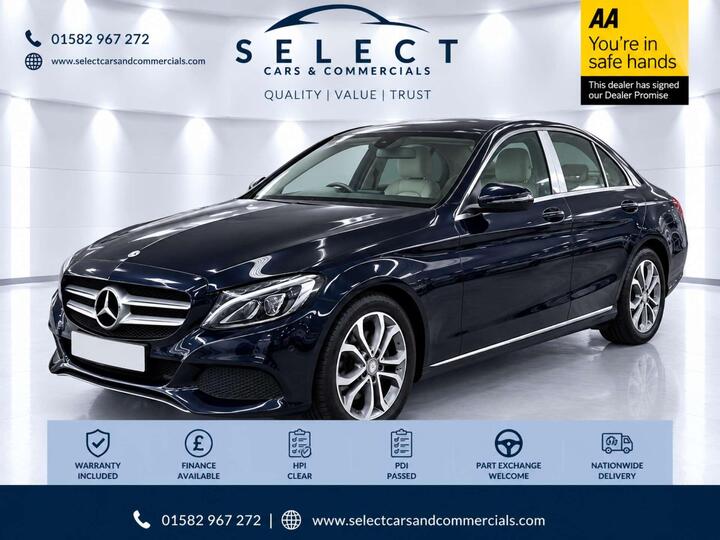 Mercedes-Benz C-CLASS 2.0 C200 Sport Euro 6 (s/s) 4dr