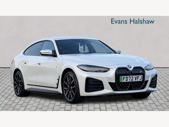 BMW I4 GRAN COUPE 40 83.9kWh M Sport Gran Coupe Auto EDrive 5dr