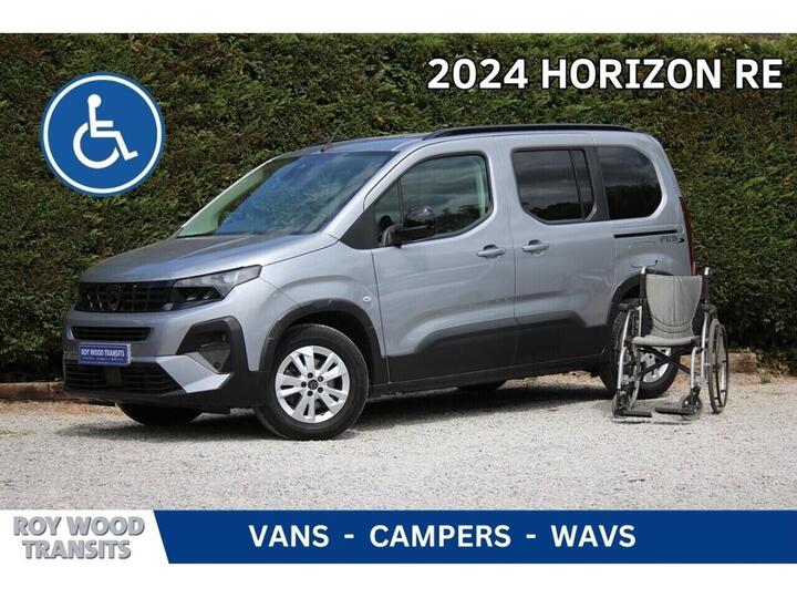 Peugeot Rifter Allied Horizon RE - Latest Model, Great Looking Wheelchair Access Car 1.5 5dr WAV Manual Diesel