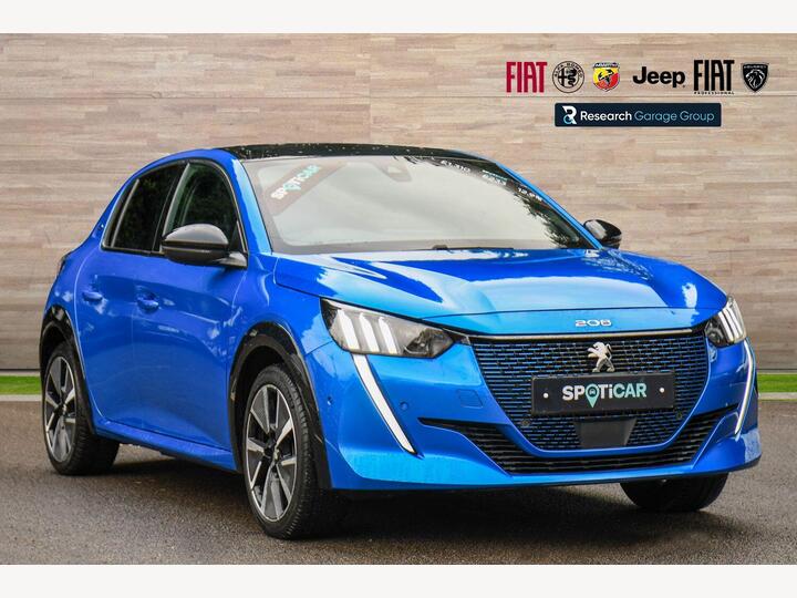 Peugeot E-208 50kWh GT Auto 5dr