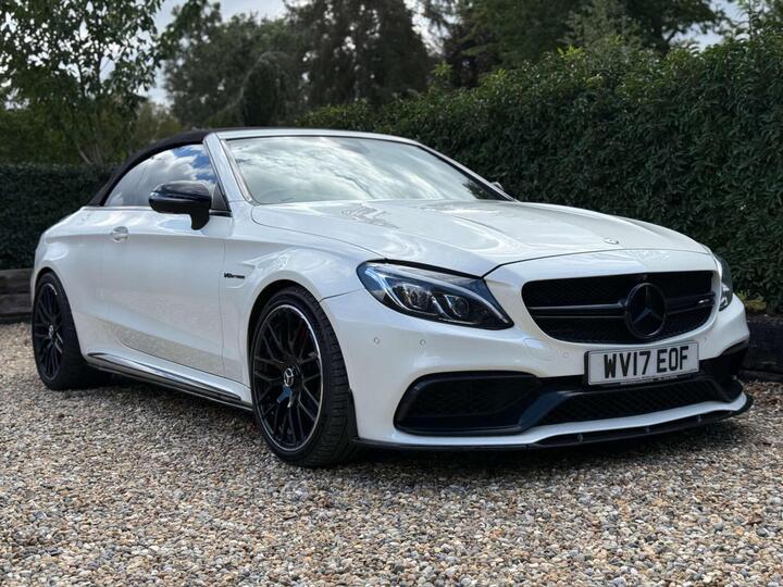 Mercedes-Benz C-CLASS 4.0 C63 V8 BiTurbo AMG S (Premium) Cabriolet SpdS MCT Euro 6 (s/s) 2dr