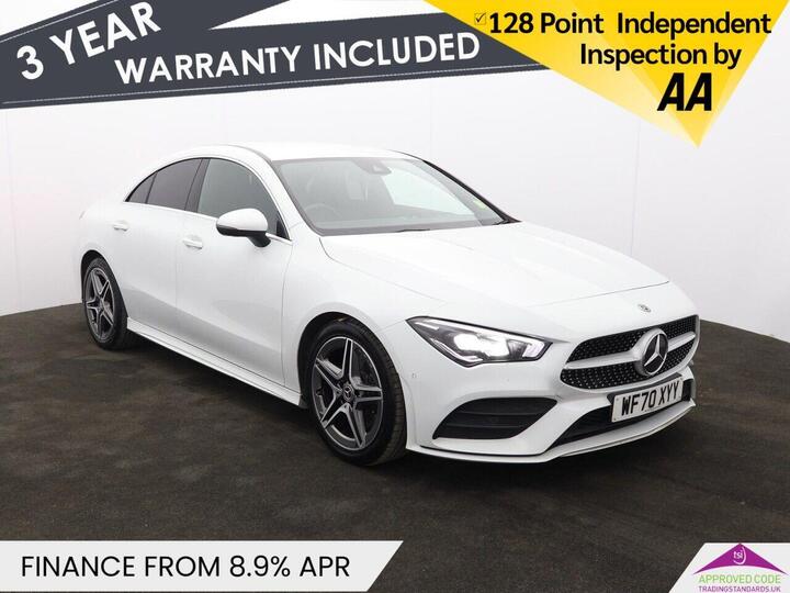 Mercedes-Benz CLA 1.3 CLA200 AMG Line Coupe 7G-DCT Euro 6 (s/s) 4dr Mercedes-Benz CLA 1.3 CLA200 AMG Line Coupe 7G-DCT Euro 6 (s/s) 4dr