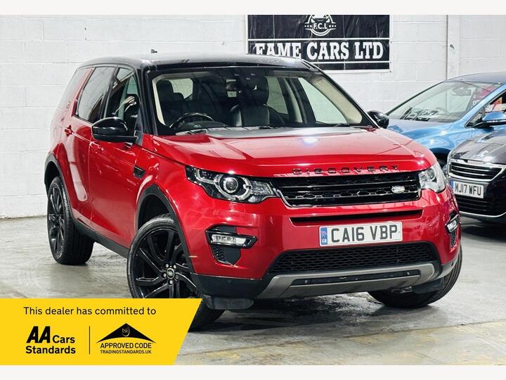 Land Rover Discovery Sport 2.0 TD4 HSE Black Auto 4WD Euro 6 (s/s) 5dr