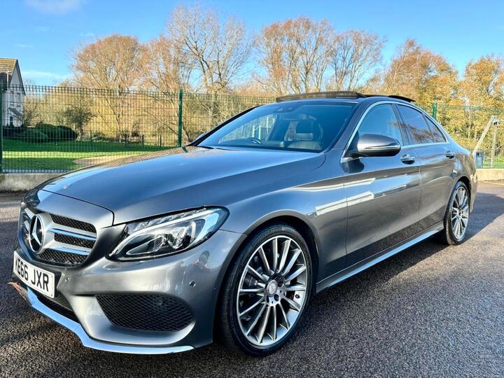 Mercedes-Benz C Class 2.1 C220d AMG Line (Premium Plus) G-Tronic+ Euro 6 (s/s) 4dr Mercedes-Benz C Class 2.1 C220d AMG Line (Premium Plus) G-Tronic+ Euro 6 (s/s) 4dr