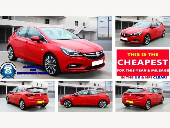Vauxhall Astra 1.6 CDTi BlueInjection SRi Nav Auto Euro 6 5dr