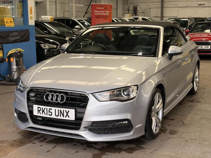 Audi A3 Cabriolet 1.4 TFSI CoD S Line S Tronic Euro 6 (s/s) 2dr