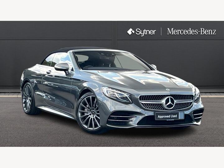 Mercedes-Benz S Class 4.0 S560 V8 BiTurbo AMG Line (Premium) Cabriolet G-Tronic Euro 6 (s/s) 2dr