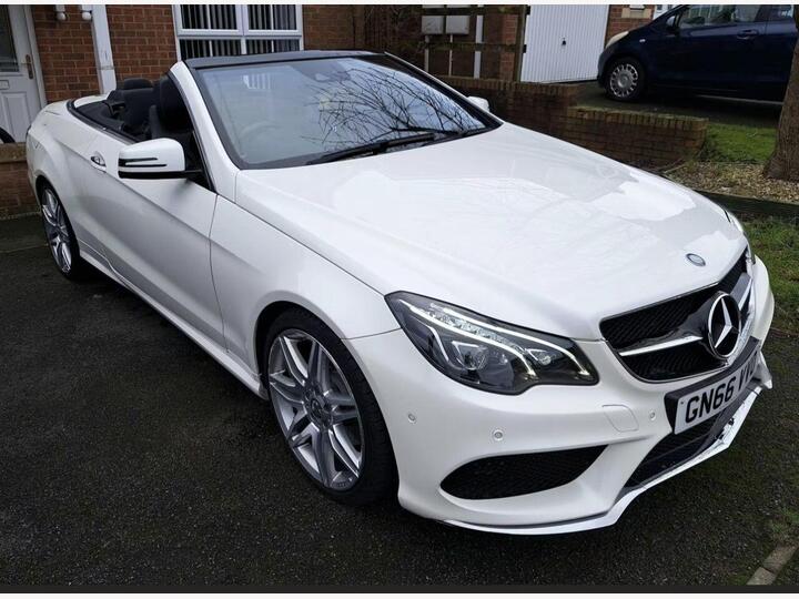 Mercedes-Benz E-CLASS 3.0 E350d V6 AMG Line Edition (Premium) Cabriolet G-Tronic+ Euro 6 (s/s) 2dr Mercedes-Benz E-CLASS 3.0 E350d V6 AMG Line Edition (Premium) Cabriolet G-Tronic+ Euro 6 (s/s) 2dr