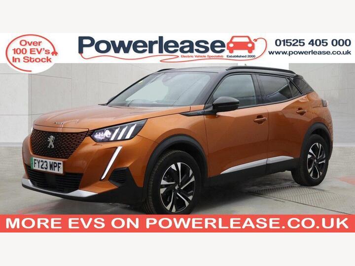 Peugeot E-2008 50kWh GT Auto 5dr (7kW Charger)