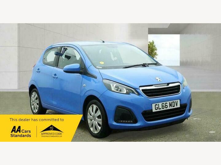 Peugeot 108 1.0 Active Euro 6 5dr Peugeot 108 1.0 Active Euro 6 5dr
