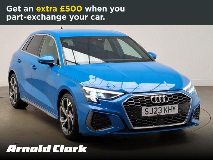 Audi A3 1.0 TFSI 30 S Line Sportback S Tronic Euro 6 (s/s) 5dr