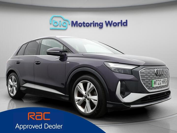 Audi Q4 E-tron 35 S Line Auto 5dr 55kWh