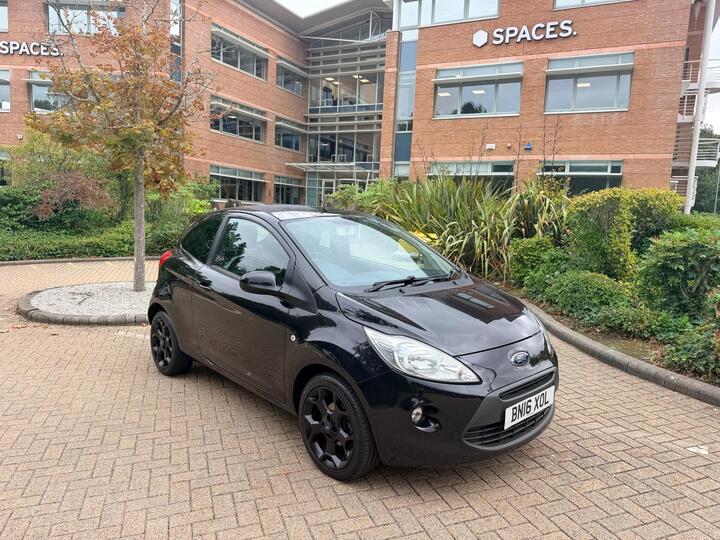 Ford Ka 1.2 Zetec Black Edition Euro 6 (s/s) 3dr