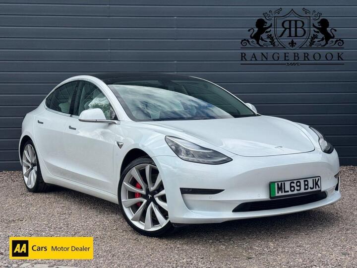 Tesla Model 3 (Dual Motor) Performance Auto 4WDE 4dr (Performance Upgrade)