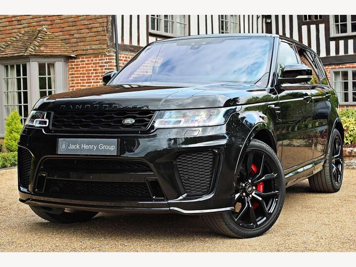 Land Rover RANGE ROVER SPORT 5.0 P575 V8 SVR Auto 4WD Euro 6 (s/s) 5dr