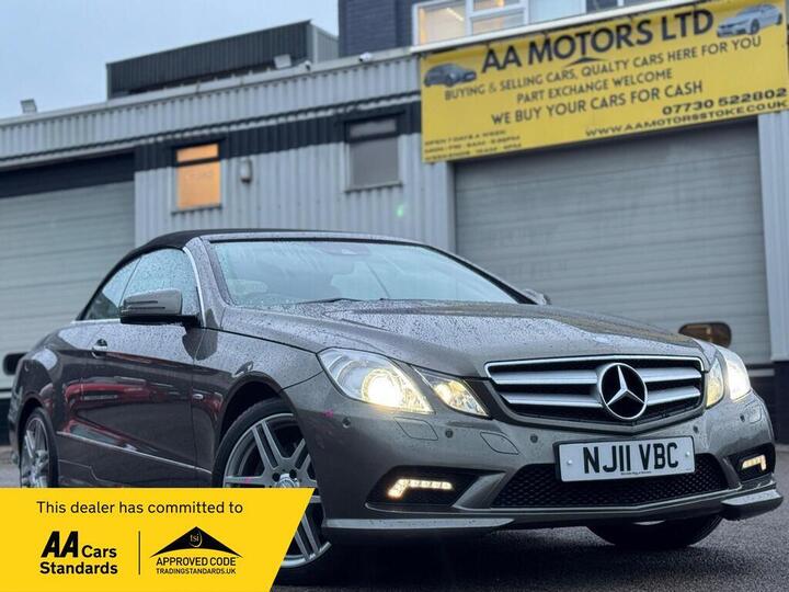 Mercedes-Benz E Class 2.1 E250 CDI BlueEfficiency Sport Cabriolet Euro 5 2dr Mercedes-Benz E Class 2.1 E250 CDI BlueEfficiency Sport Cabriolet Euro 5 2dr