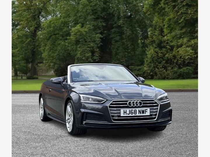 Audi A5 Cabriolet 2.0 TDI 40 S Line S Tronic Euro 6 (s/s) 2dr Audi A5 Cabriolet 2.0 TDI 40 S Line S Tronic Euro 6 (s/s) 2dr