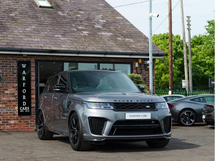 Land Rover Range Rover Sport 5.0 P575 V8 SVR Auto 4WD Euro 6 (s/s) 5dr Land Rover Range Rover Sport 5.0 P575 V8 SVR Auto 4WD Euro 6 (s/s) 5dr