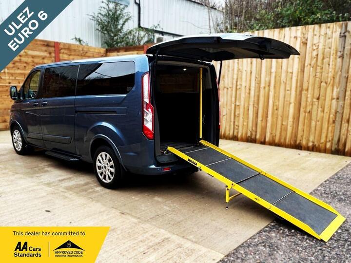 Ford TOURNEO CUSTOM L2 LWB 9 Seat Auto Wheelchair Accessible Disabled Access Vehicle WAV Ford TOURNEO CUSTOM L2 LWB 9 Seat Auto Wheelchair Accessible Disabled Access Vehicle WAV