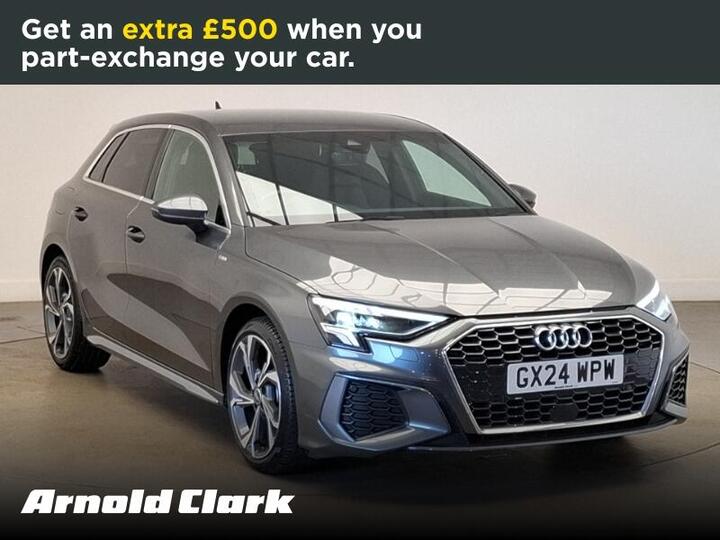 Audi A3 1.0 TFSI 30 S Line Sportback Euro 6 (s/s) 5dr