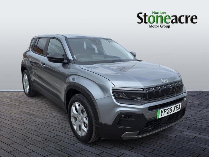 Jeep Avenger 54kWh E-Longitude Auto 5dr Jeep Avenger 54kWh E-Longitude Auto 5dr