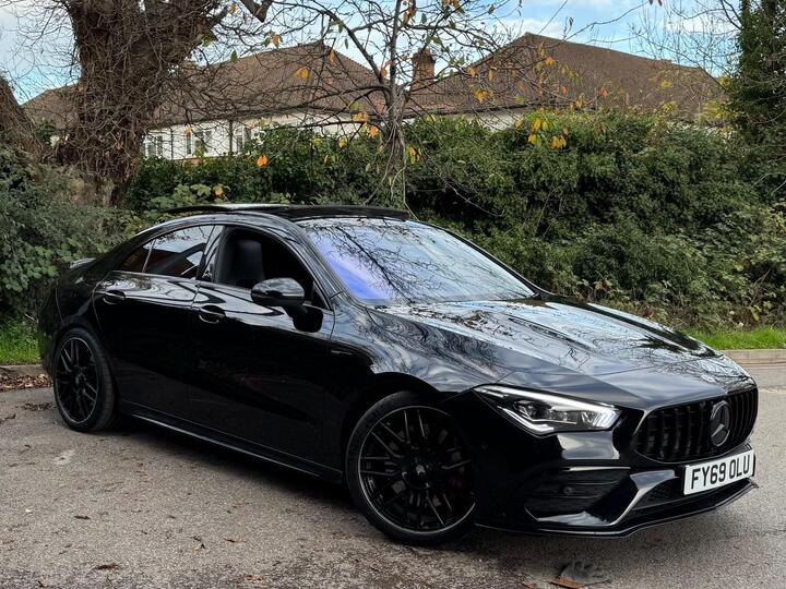 Mercedes-Benz CLA 2.0 CLA35 AMG (Premium Plus) Coupe 7G-DCT 4MATIC Euro 6 (s/s) 4dr Mercedes-Benz CLA 2.0 CLA35 AMG (Premium Plus) Coupe 7G-DCT 4MATIC Euro 6 (s/s) 4dr