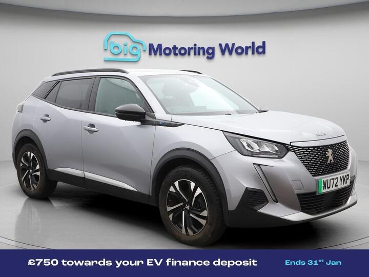 Peugeot E-2008 50kWh Allure Premium + Auto 5dr (7kW Charger)