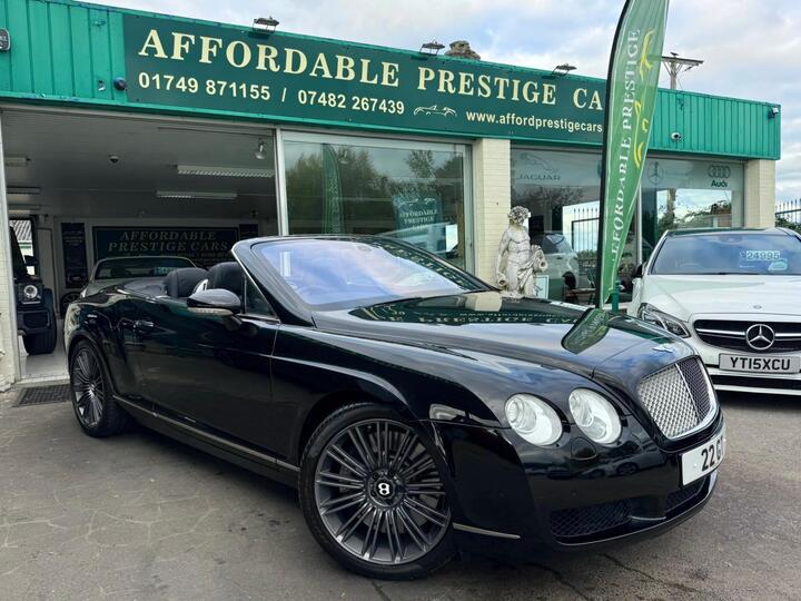Bentley Continental 6.0 W12 GTC Auto 4WD Euro 4 2dr Bentley Continental 6.0 W12 GTC Auto 4WD Euro 4 2dr