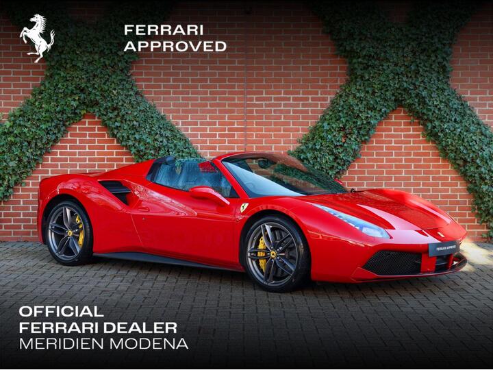 Ferrari 488 3.9T V8 Spider F1 DCT Euro 6 (s/s) 2dr