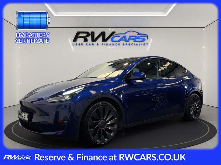 Tesla MODEL Y (Dual Motor) Performance Auto 4WDE 5dr