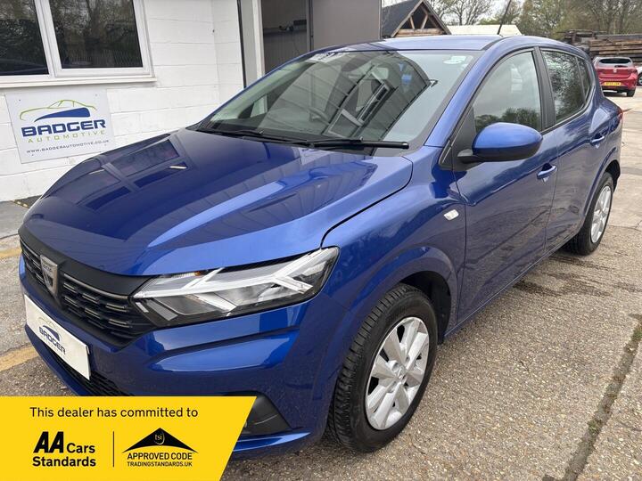 Dacia Sandero 1.0 TCe Comfort Euro 6 (s/s) 5dr Dacia Sandero 1.0 TCe Comfort Euro 6 (s/s) 5dr