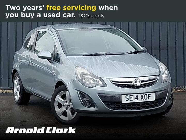 Vauxhall Corsa 1.2i EcoFLEX 16V SXi Euro 5 (s/s) 3dr (A/C)