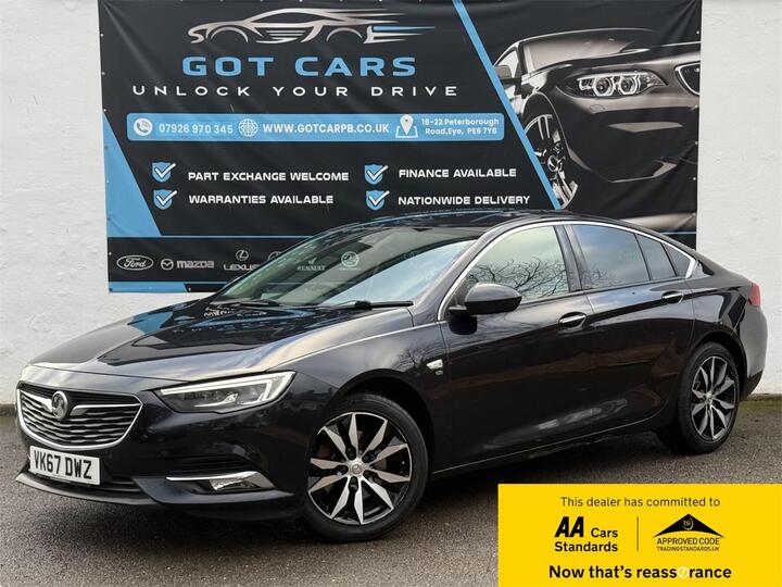 Vauxhall Insignia 1.6 Turbo D BlueInjection Elite Nav Grand Sport Euro 6 (s/s) 5dr