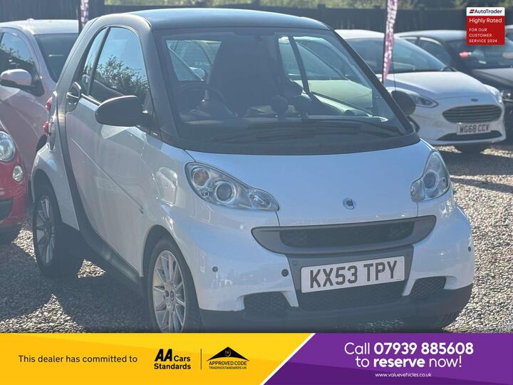 Smart FORTWO 1.0 MHD Passion SoftTouch Euro 5 (s/s) 2dr